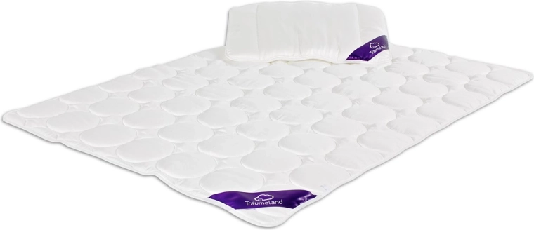 Träumeland edredón y almohada Tencel 100 × 135 cm + 40 × 60 cm