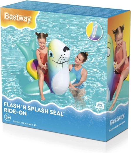 Bestway foca inflable con asas 157 × 114 cm