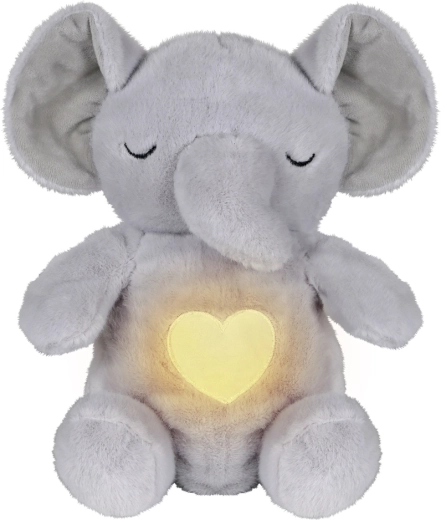 Elefante de peluche que respira con música Chipolino