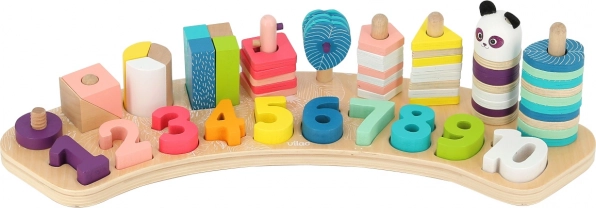 Set educativo de madera Vilac para aprender a contar Bajo un mismo techo