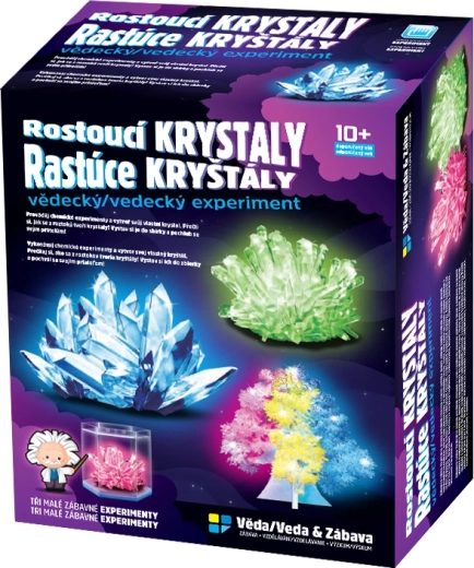 Kit de cultivo de cristales para niños