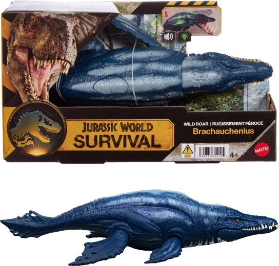 Figura interactiva de dinosaurio JURASSIC WORLD Survival Brachauchenius 30 cm