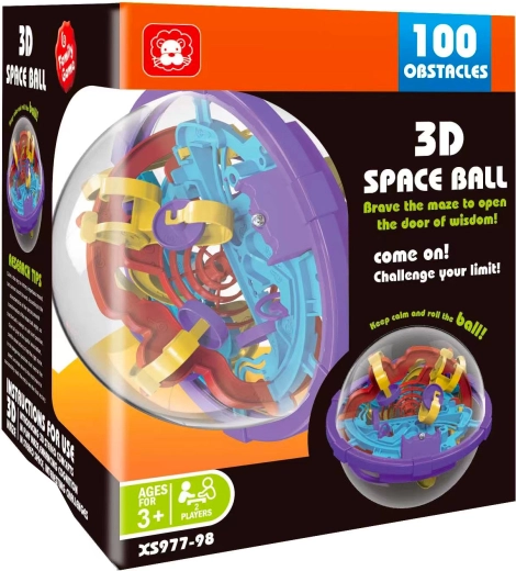 Laberinto 3D Espacio – 100 niveles