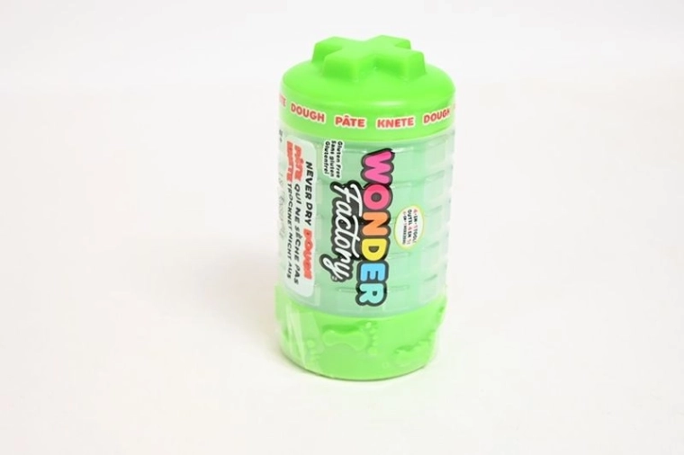 MGA WonderFactory Never Dry Dough masa para modelar verde 4 en 1