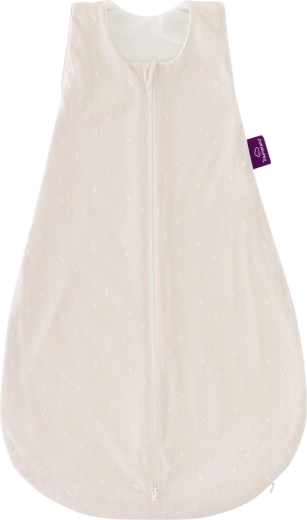 Träumeland saco de dormir GOTS liebmich blätter beige 70 cm