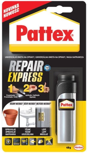 Masilla epoxi universal de reparación PATTEX Repair Express 48 g