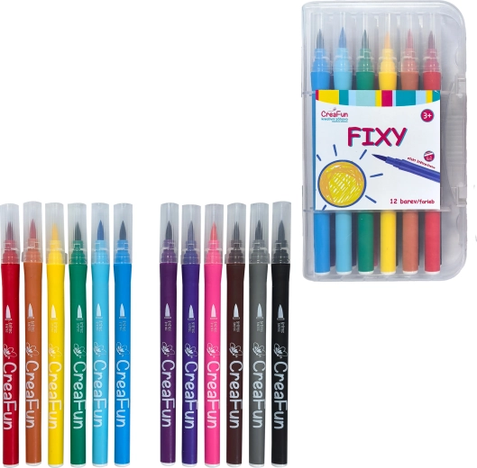 Rotuladores CreaFun 12 colores