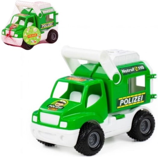 Coche de policía de plástico para niños ConsTruck