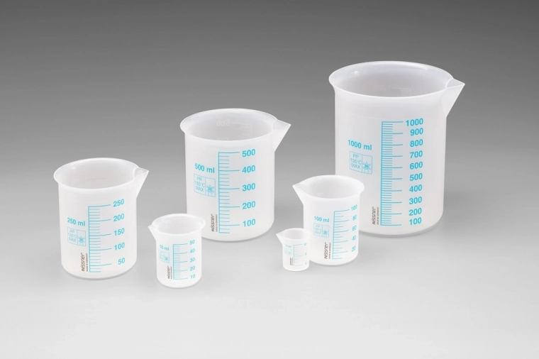 Wissner set de vasos medidores con escala azul (6 uds.)