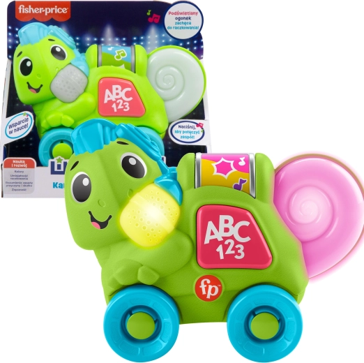 Camaleón interactivo Fisher-Price Link Squad descubre los colores