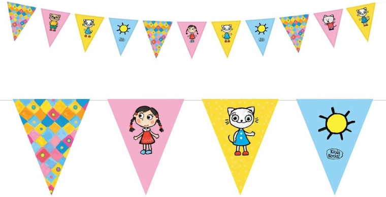 Guirnalda de papel KICIA KOCIA 2,5 m