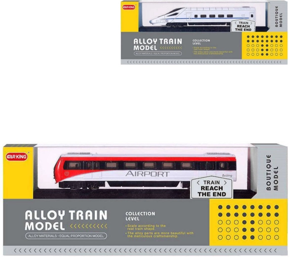 Modelo metálico de locomotora en base 15 cm (1:87) - 1 pieza