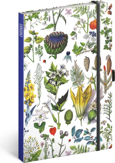 Cuaderno de notas Bylinky de Kateřina Winterová, punteado, 13 × 21 cm