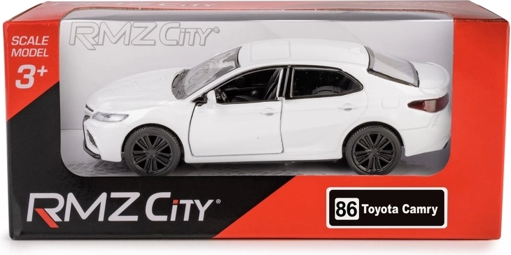Modelo metálico de coche Toyota Camry 2022 1:32 blanco