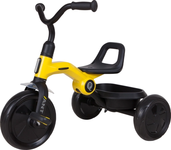 Triciclo Qplay Ant amarillo para niños de 2 a 6 años