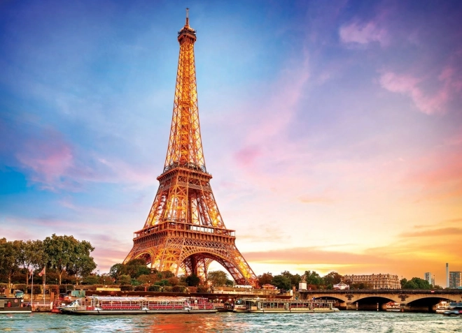 Puzzle Torre Eiffel París 1000 piezas EUROGRAPHICS