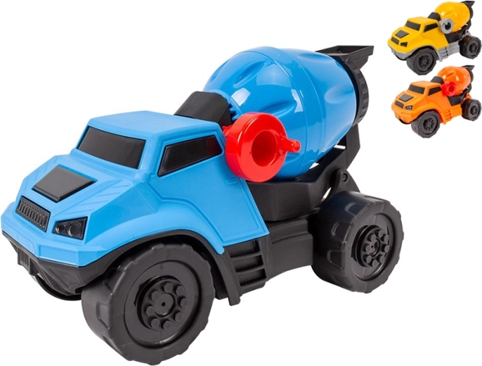 Vehículo de construcción – camión hormigonera de 24 cm para niños