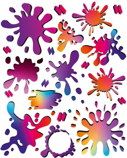 Parches termoadhesivos de colores Naplamki – set para ropa