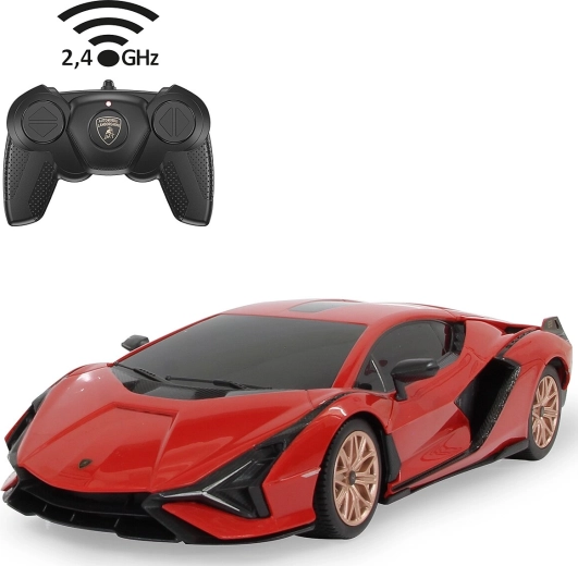 Coche RC Jamara Lamborghini Sián FKP 37 1:24 rojo 2,4 GHz - 1 unidad