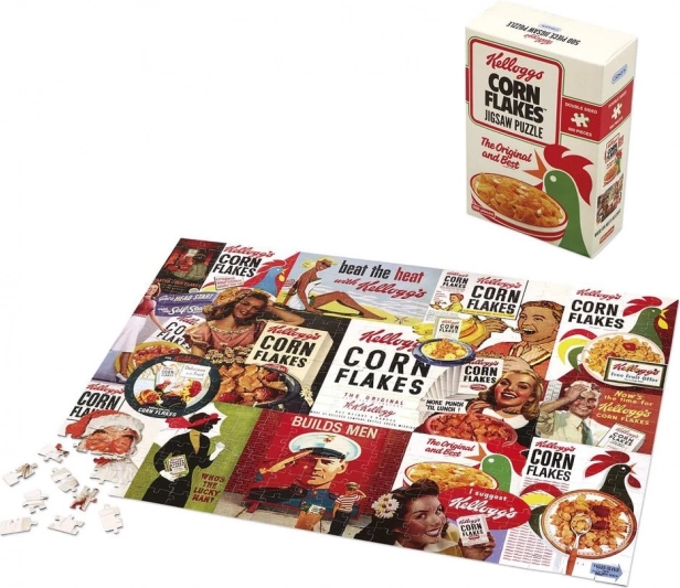 Puzle de doble cara Kellogg's Cornflakes 500 piezas