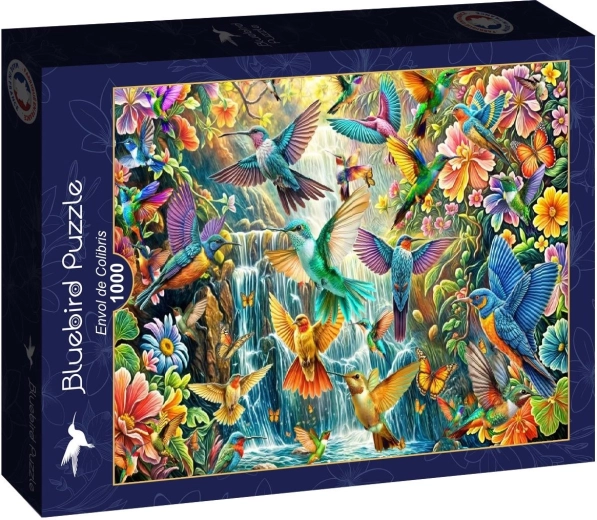 Puzzle Bluebird Vuelo de colibríes 1000 piezas