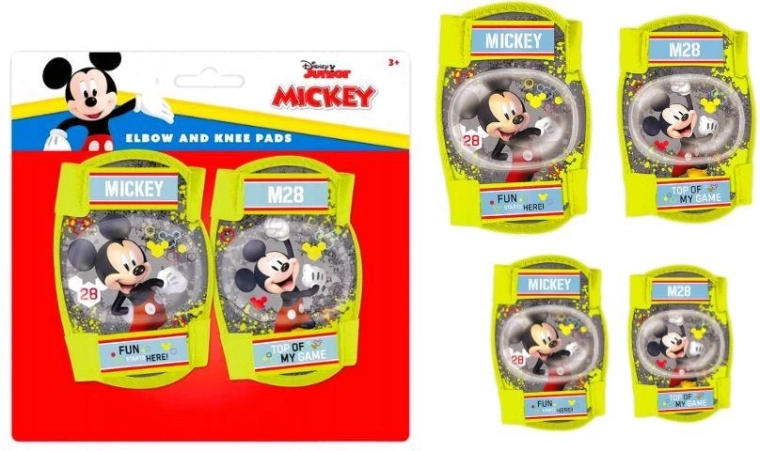 Seven set de protecciones para rodillas y codos Mickey (4 uds.)