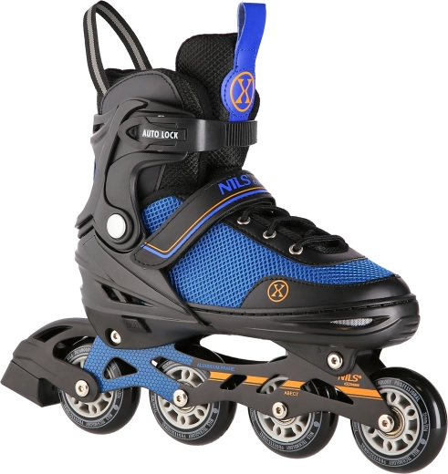 Patines en línea y de hielo 2 en 1 NILS Extreme NH18188A – Negro-naranja 8