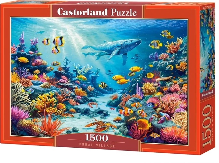 Puzzle Castorland Pueblo Coralino, 1500 piezas