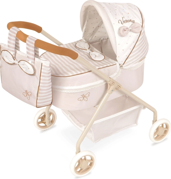 Cochecito infantil para muñecas con bolso Verona 56 cm