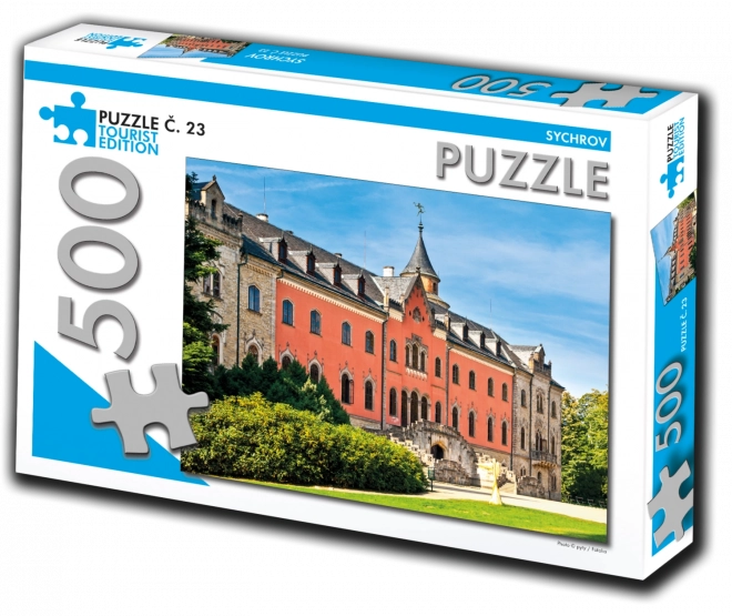 Puzle Sychrov de 500 piezas - Edición turística