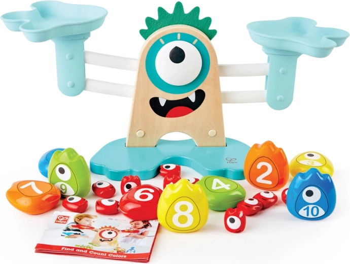 Balanza Hape con monstruitos