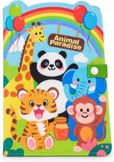 Libro textil educativo Chipolino Zoo