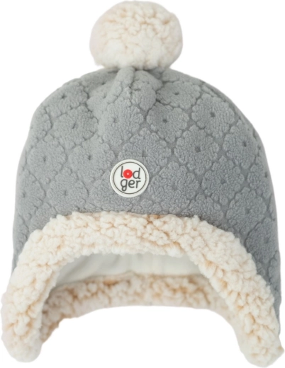 Gorro de invierno de forro polar Lodger folklore fleece drizzle 6–12 meses - 1 pieza