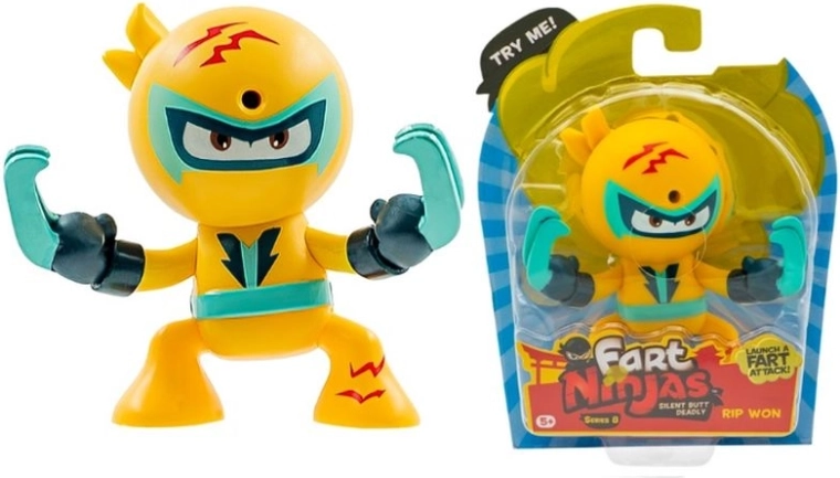 Fart Ninjas figura con sonido Rip Won