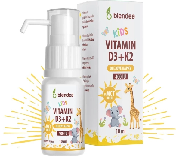 Blendea vitamina D3 + K2 gotas para niños 10 ml