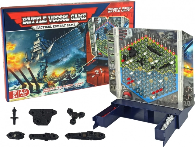 Juego de mesa estratégico Batalla naval – gris