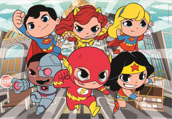 Puzzle Clementoni DC Super Friends MAXI 104 piezas