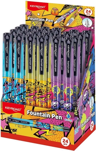 Pluma estilográfica con tatuaje KEYROAD