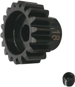 Kit de engranajes de motor Jamara 18T M 1, 05 mm HN