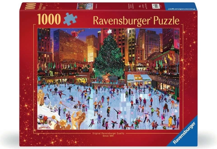 Puzzle Ravensburger Alegría en el Rockefeller Center 1000 piezas