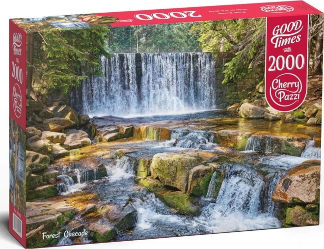 Puzzle CHERRY PAZZI Cascada del bosque 2000 piezas