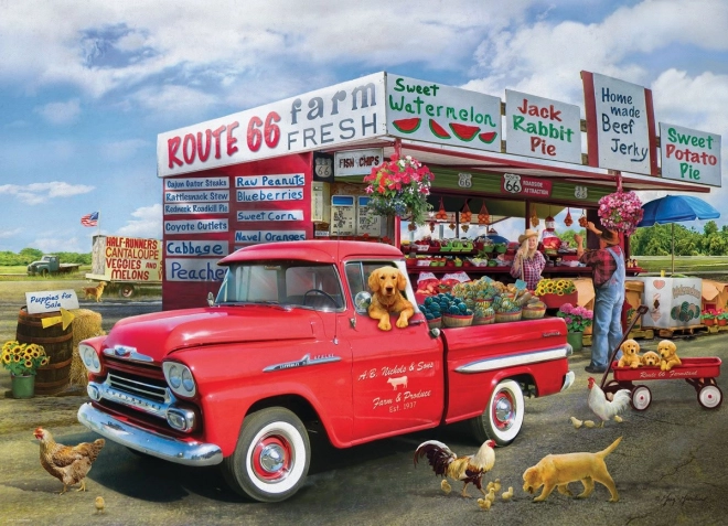 Puzzle EUROGRAPHICS Chevrolet Apache 1000 piezas