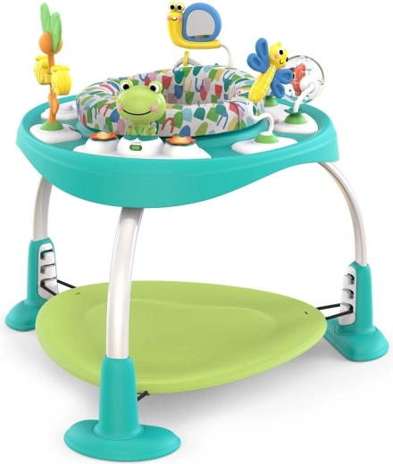 Centro de actividades Bright Starts 2 en 1 Bounce Bounce Baby, desde 6 meses, hasta 11 kg