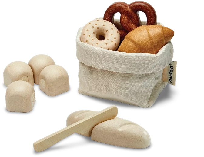 Set de panecillos de madera PlanToys