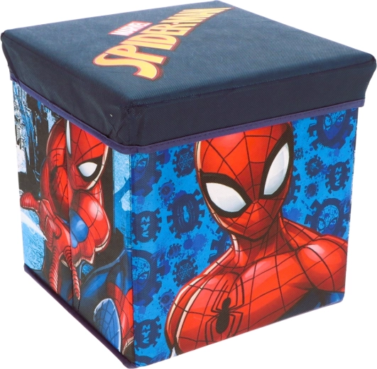 Taburete con espacio de almacenamiento Spider-Man