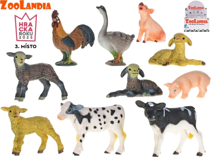 Zoolandia set de animales de granja – crías (18 figuras)