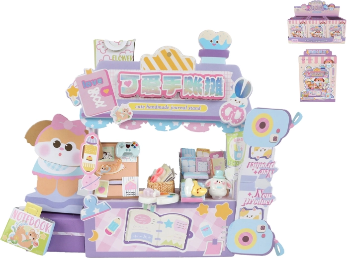 Puesto kawaii con juguetes 15,5 cm