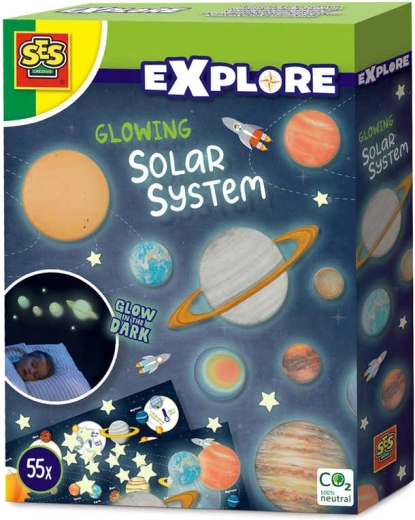 SES Creative decoración luminosa de planetas y estrellas