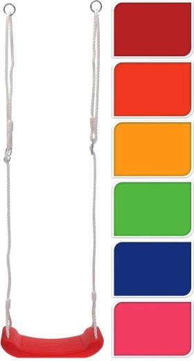 Columpio infantil colgante con cuerda, carga máxima 40 kg