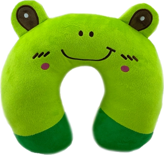 Cojín de peluche con forma de ranita – rescatador